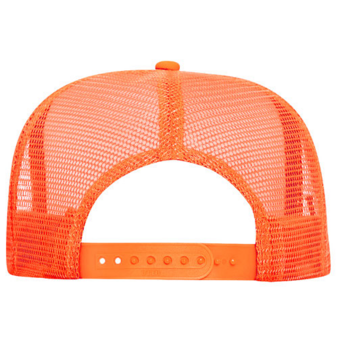 God's Gold Neon Orange Trucker Hat