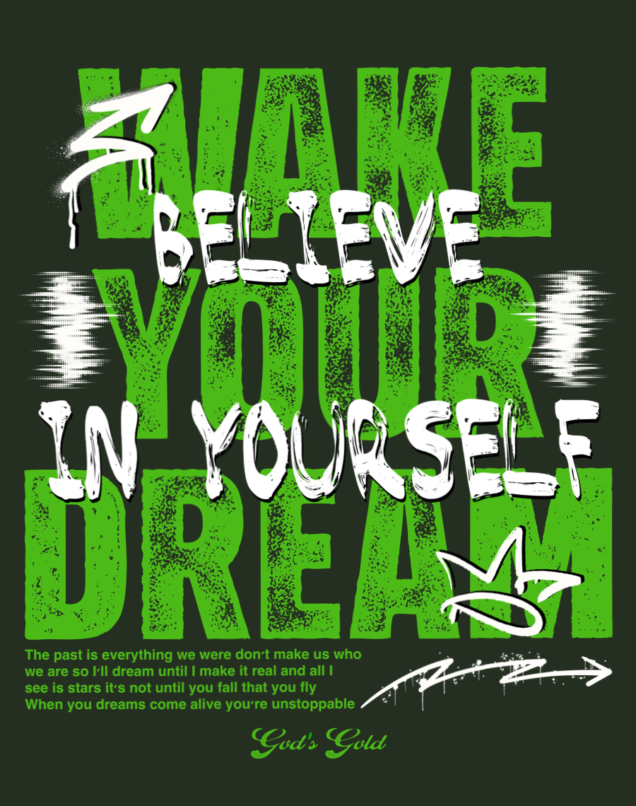 Believe In Yourself | Wake Your Dream Premium T-Shirt