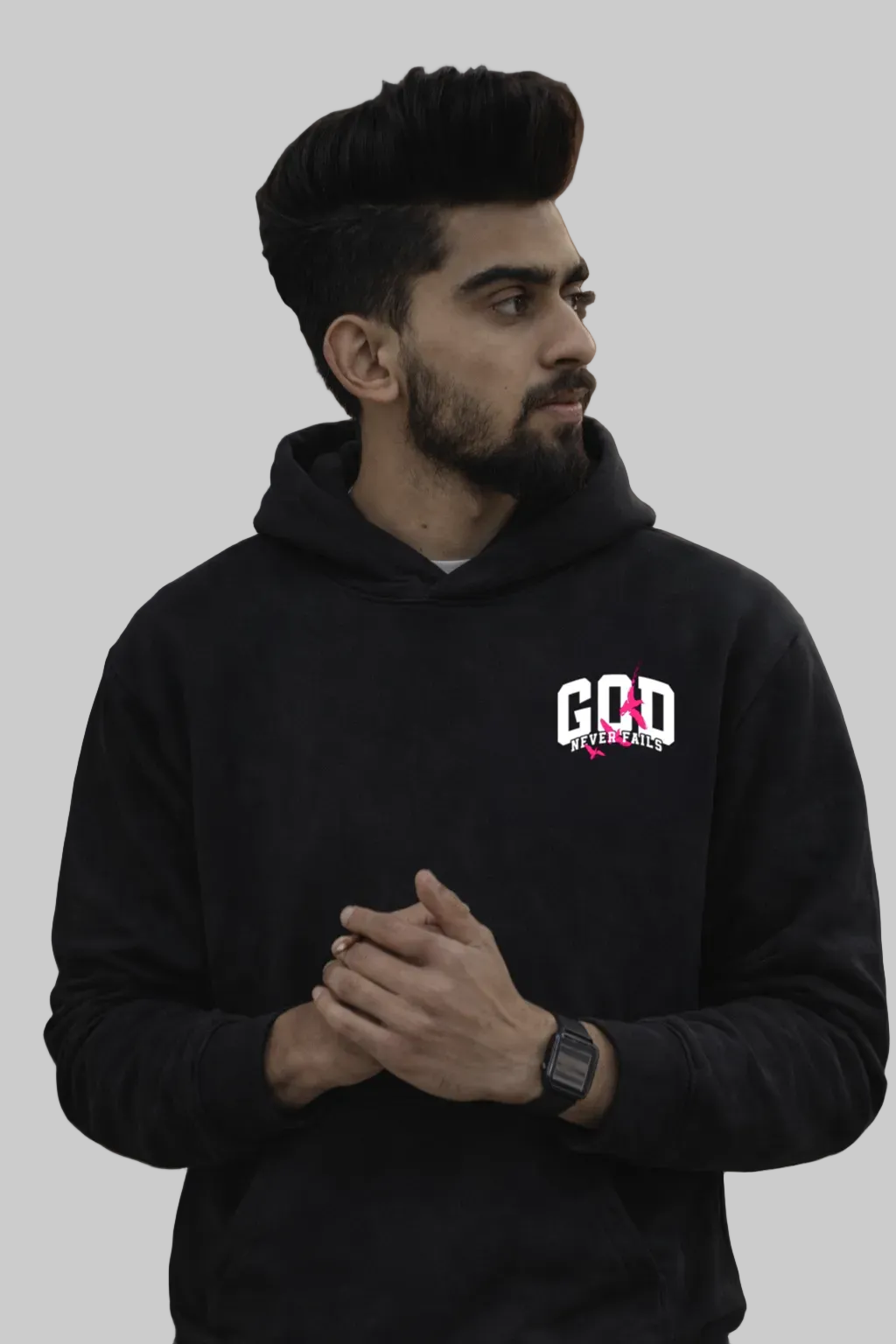 Faith Over Fear Heavyweight Pullover Hoodie