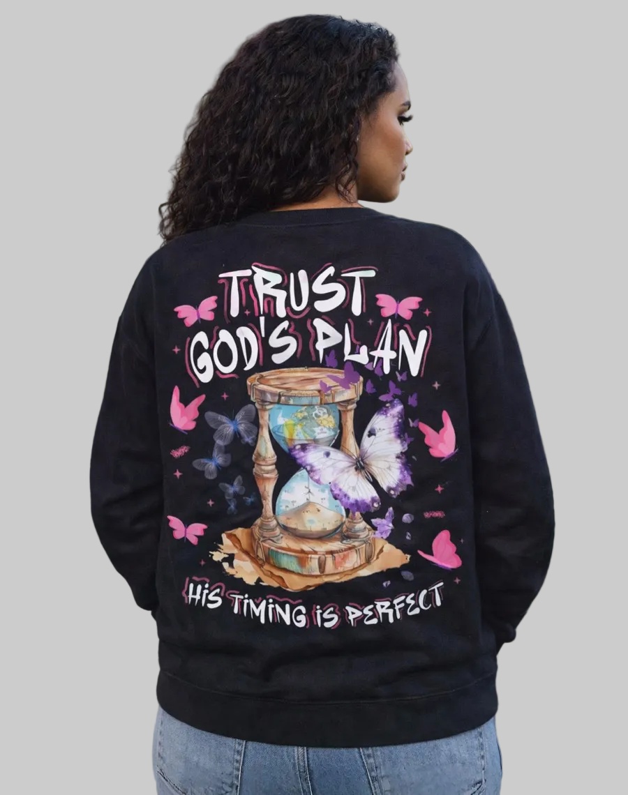 Trust God’s Plan, His Timing Is Perfect Crewneck