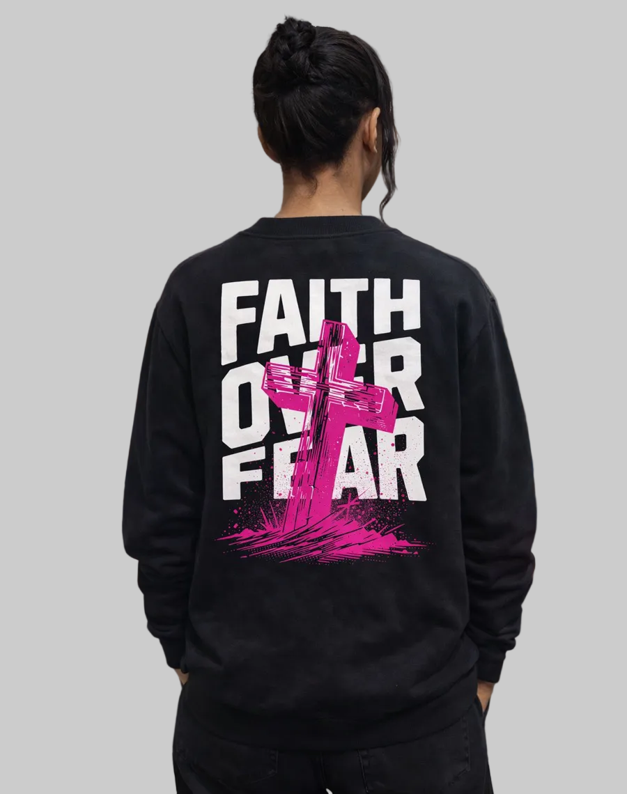 Faith Over Fear Heavyweight Crewneck