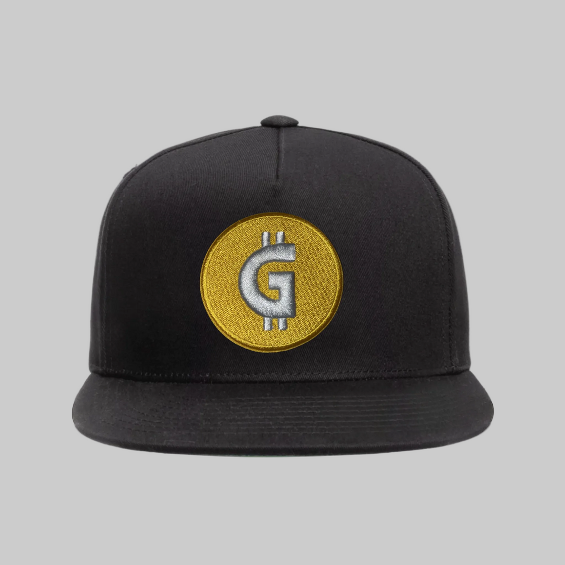God’s Gold Embroidered Crest Snapback Hat