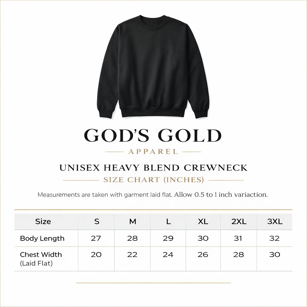Faith Over Fear Heavyweight Crewneck