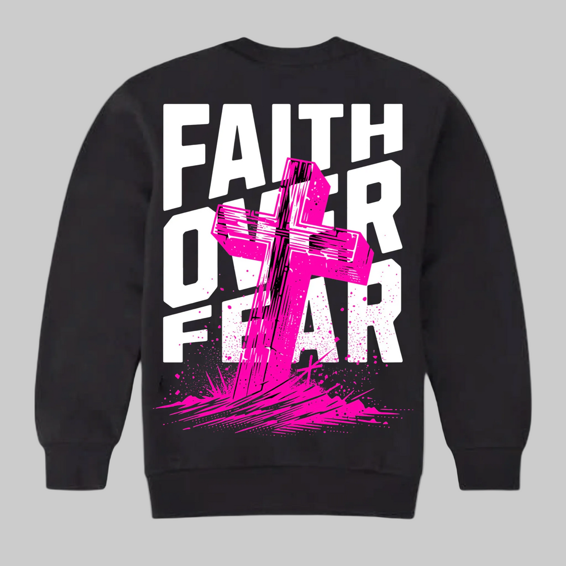 Faith Over Fear Heavyweight Crewneck