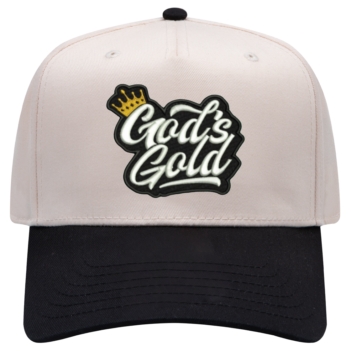 Faith Over Fear Premium Tee + God’s Gold Embroidered Hat Bundle