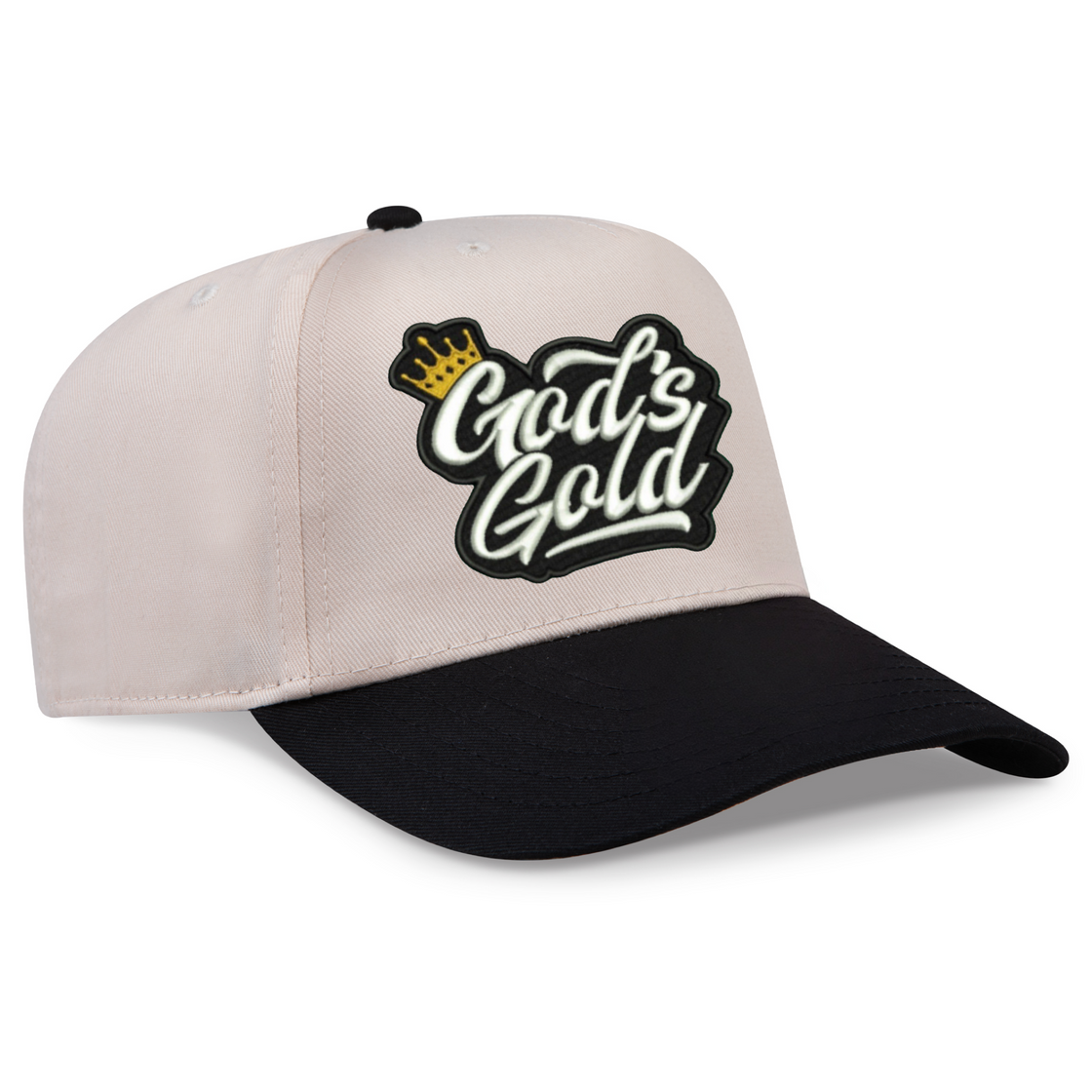 Faith Over Fear Premium Tee + God’s Gold Embroidered Hat Bundle