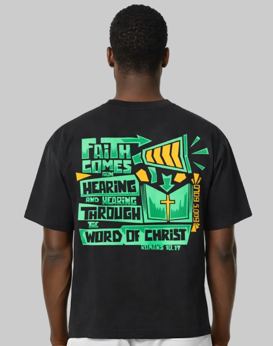 Faith Comes From Hearing Premium T-Shirt