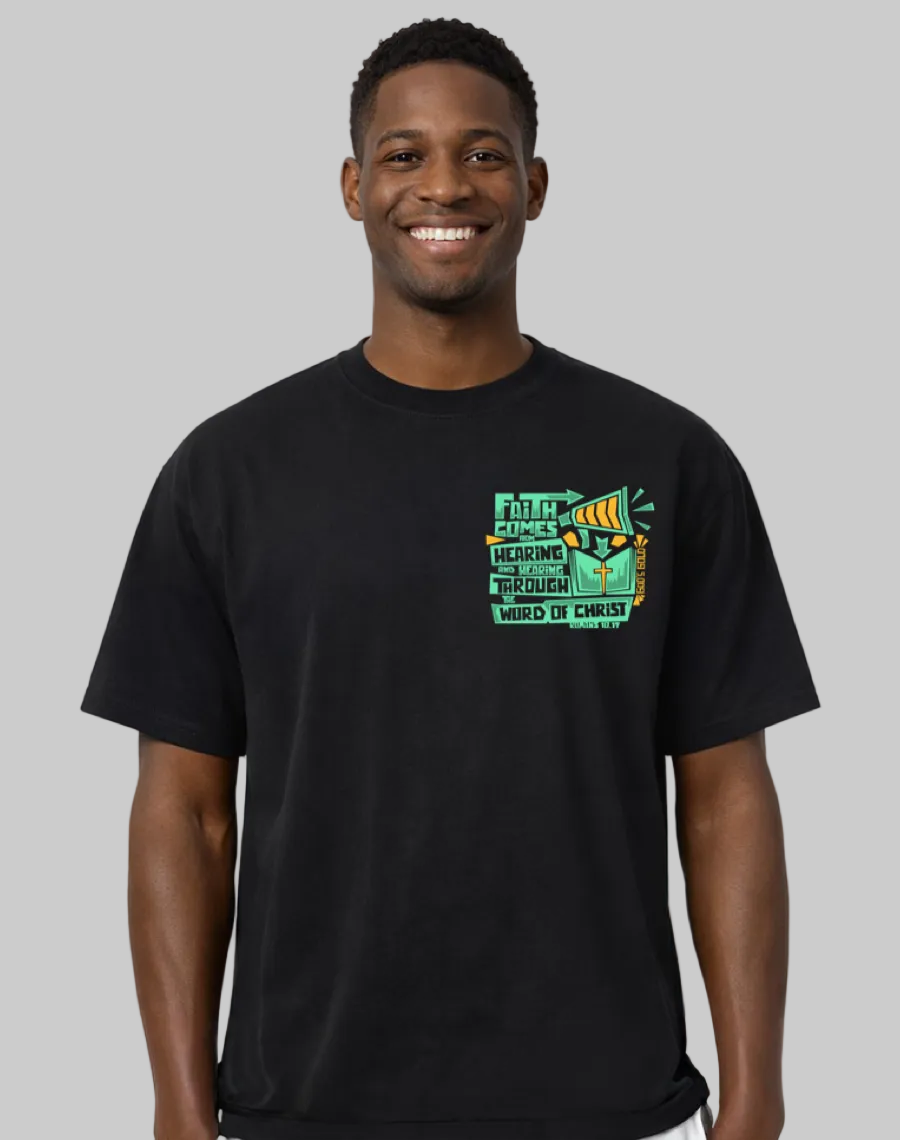 Faith Comes From Hearing Premium T-Shirt