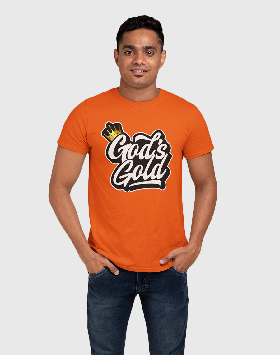 God's Gold Orange T-Shirt