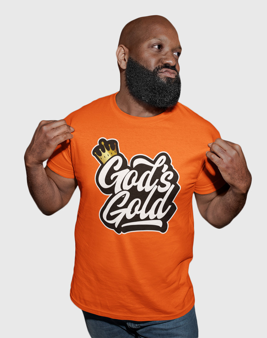 God's Gold Orange T-Shirt