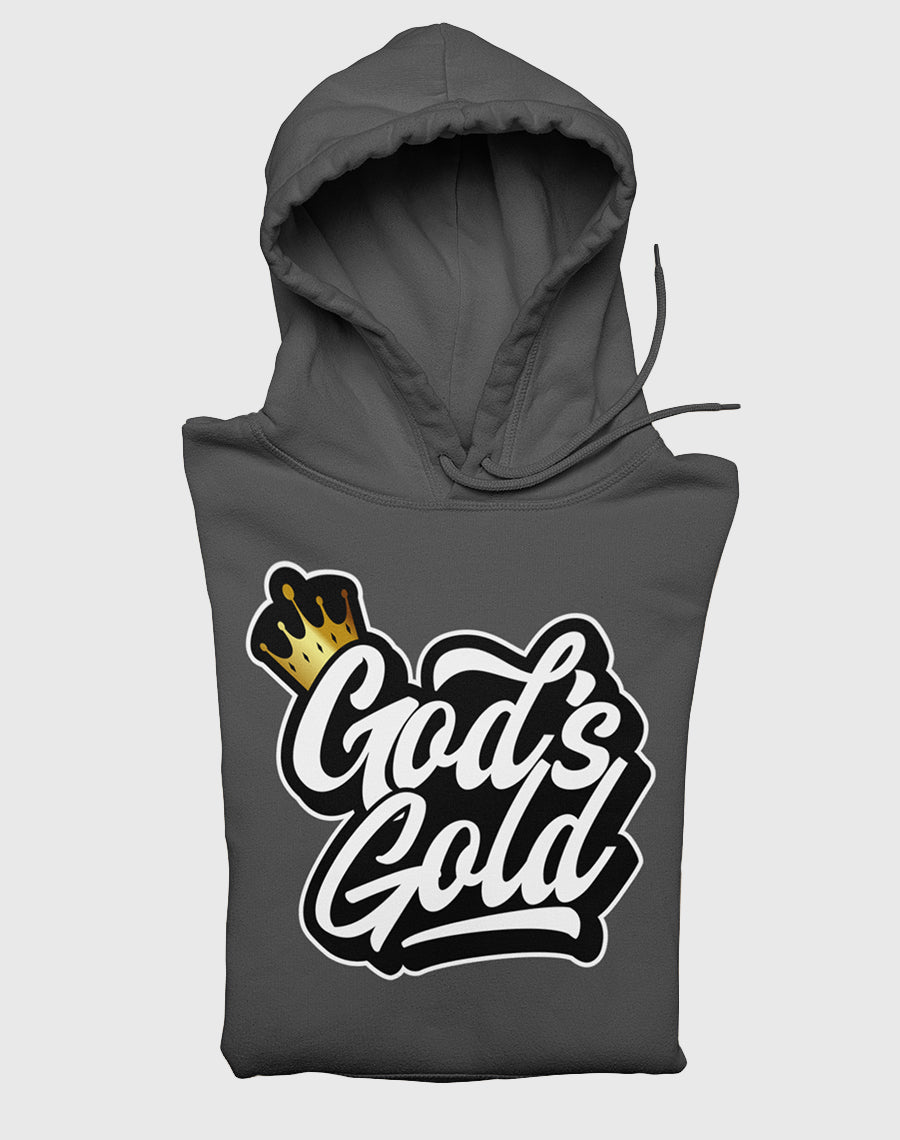 God's Gold Grey Hoodie