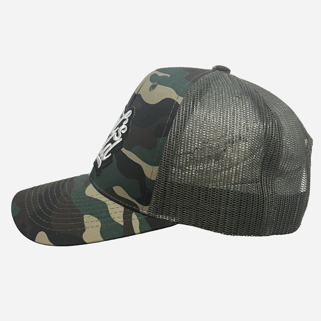 God’s Gold Classic Embroidered Trucker Hat | Camo