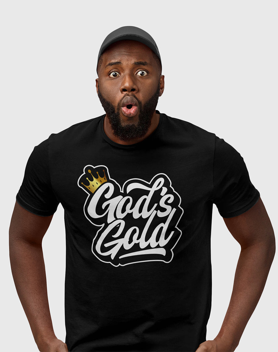 God's Gold Black T-Shirt