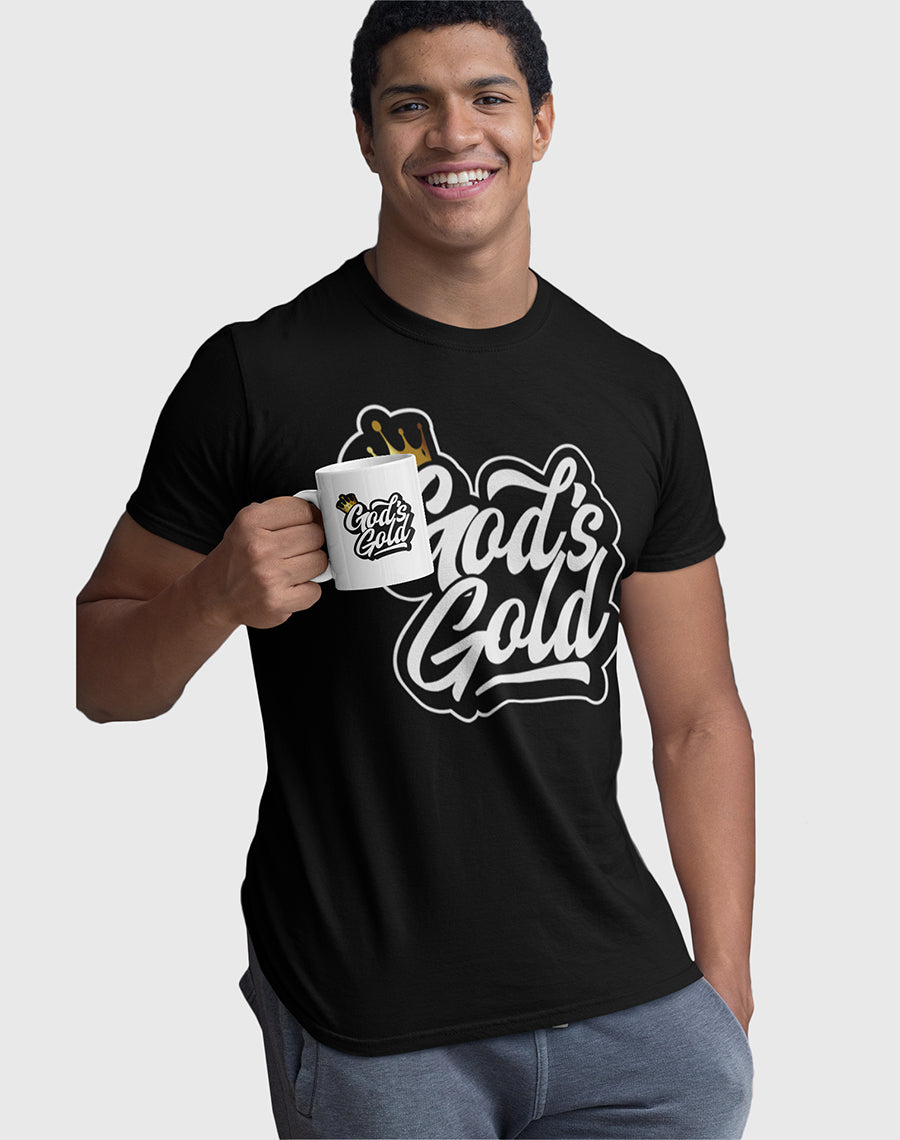 God's Gold Black T-Shirt