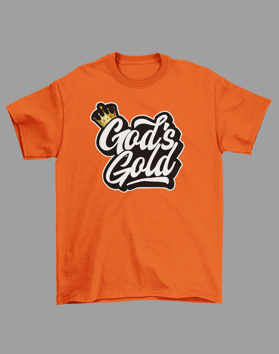 God's Gold Orange T-Shirt