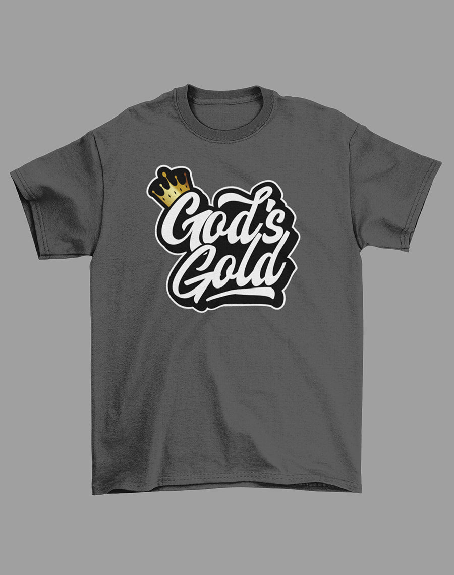 God's Gold Grey T-Shirt