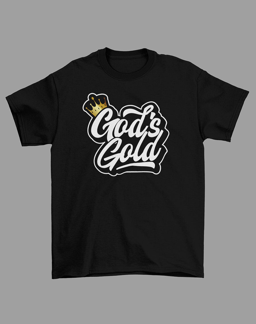 God's Gold Black T-Shirt