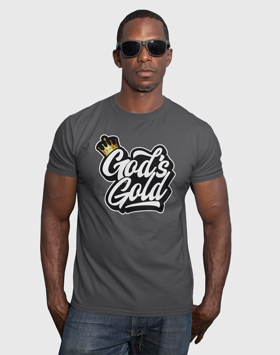 God's Gold Grey T-Shirt