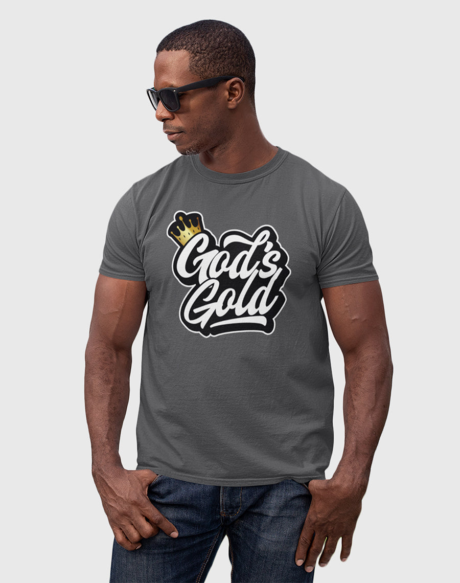 God's Gold Grey T-Shirt