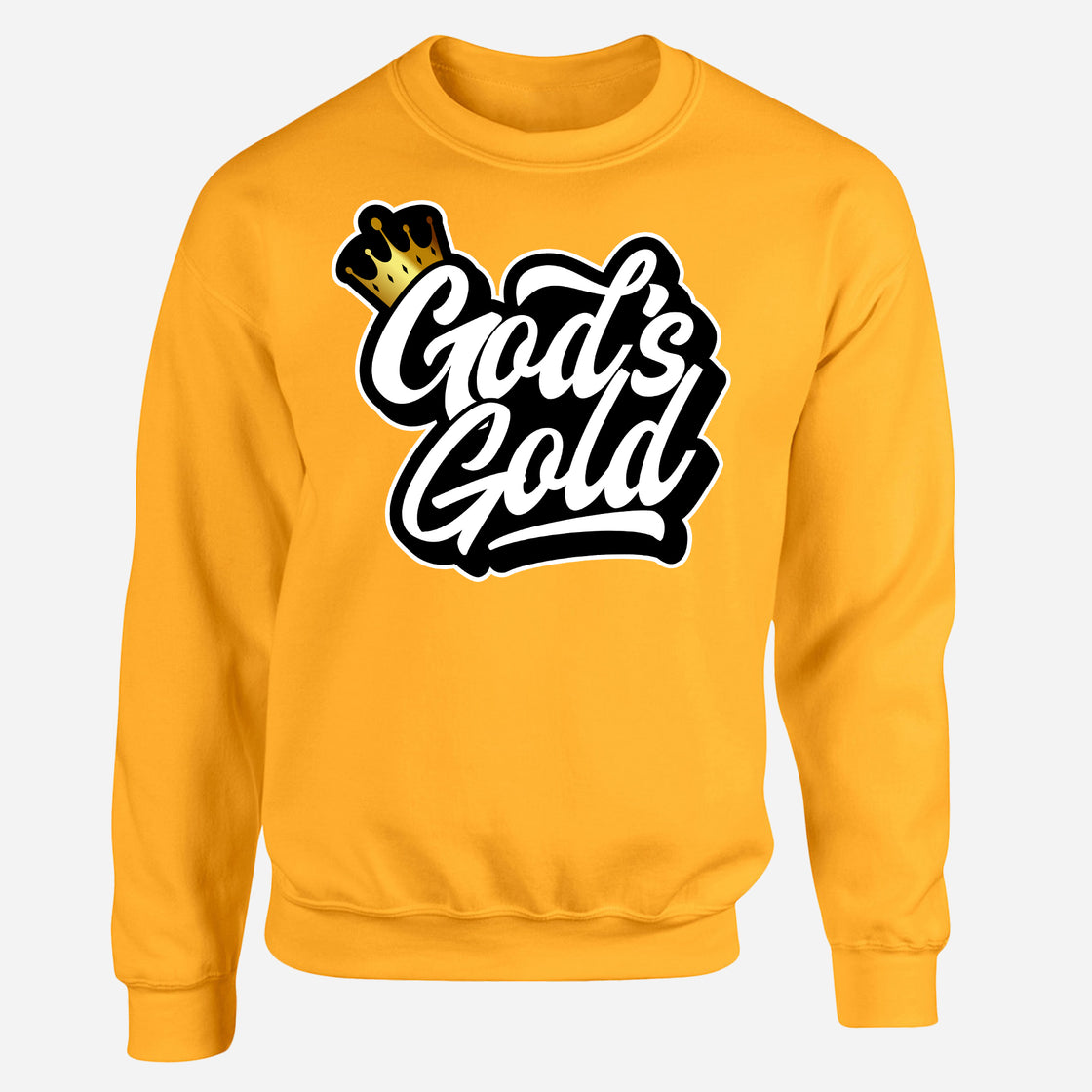 God's Gold Crew Neck Sweater
